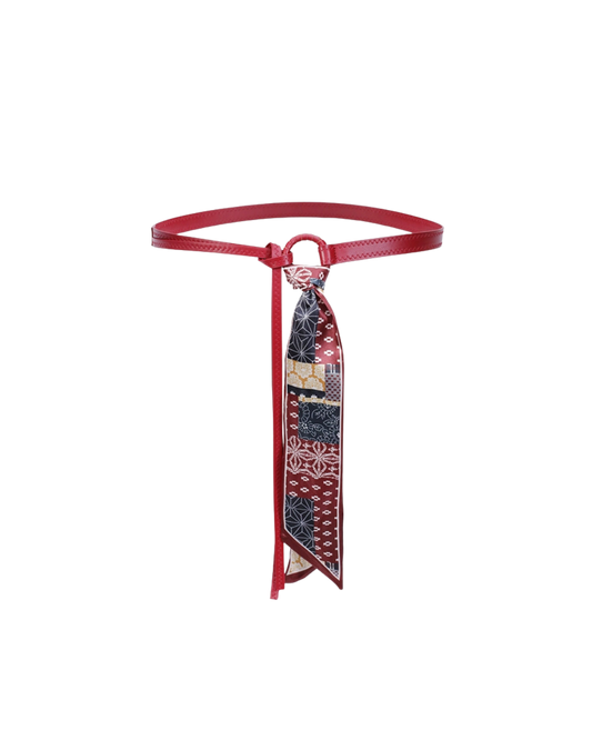 Ceinture foulard en soie