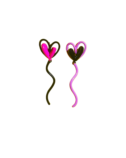 Boucles d'oreilles ballon d'amour