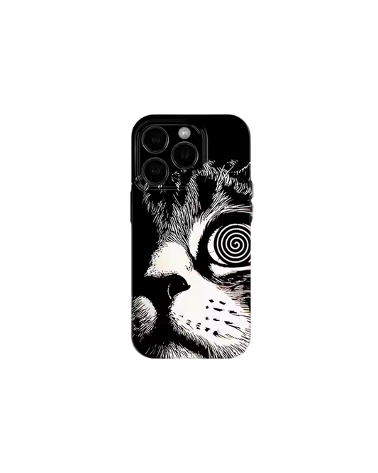 Hypnotic Cat iPhone Case