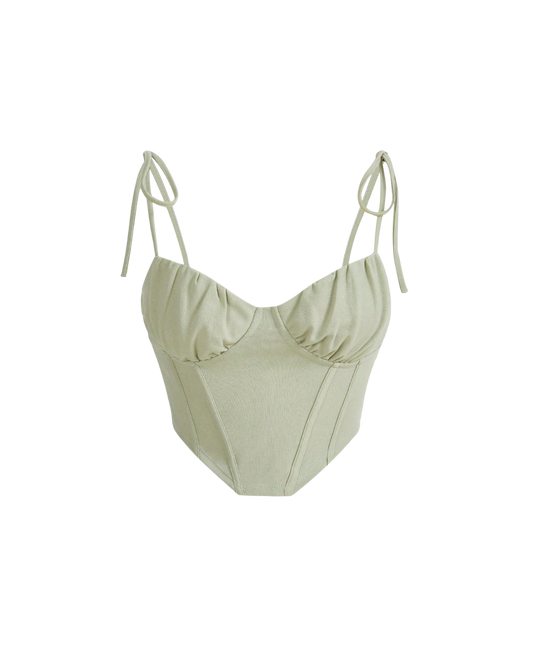 Haut caraco corset buste