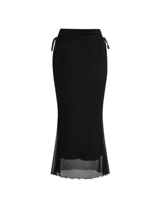 Jupe sirène en satin