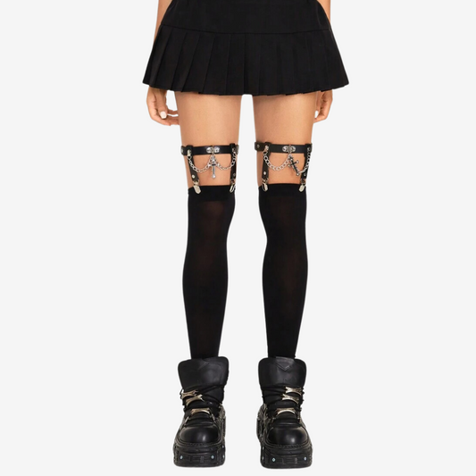 Harnais de cuisse avec chaînes