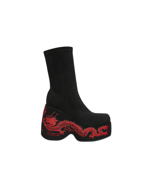 Bottes à plateforme Dragon