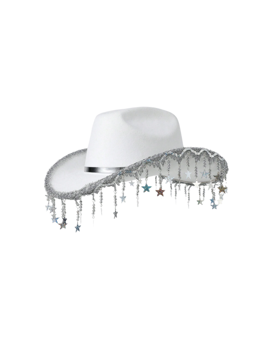 Chapeau de cow-boy scintillant