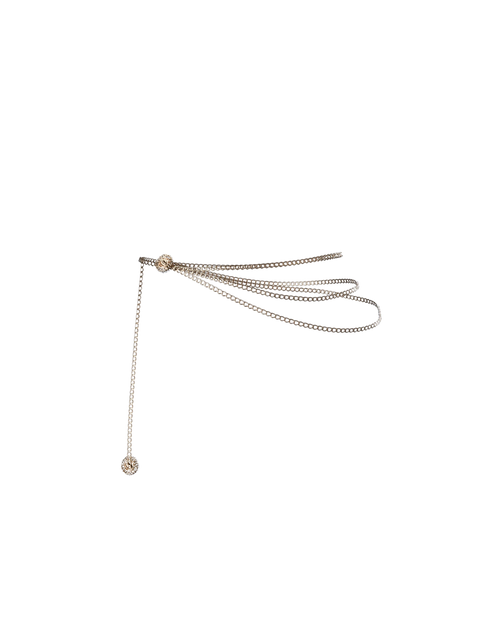 Ceinture à médaillon en chaîne dorée