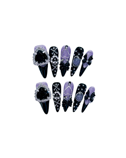 Lot de 10 clous à pression