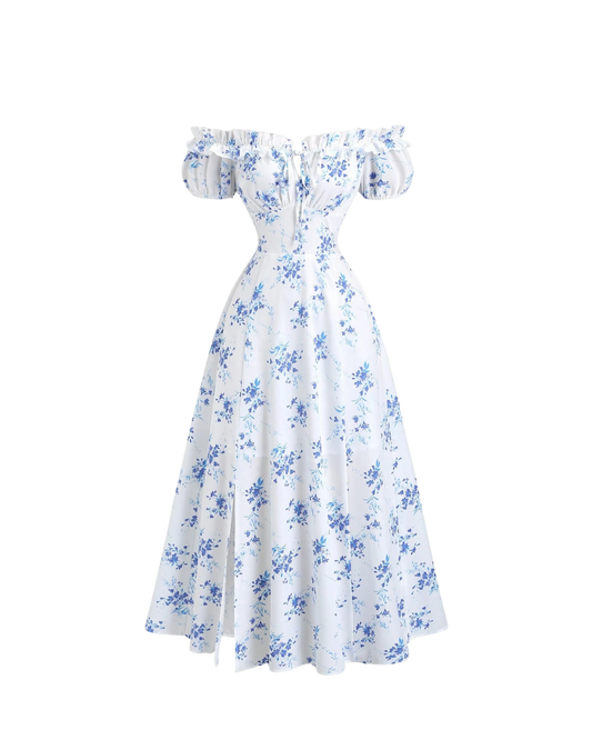 Robe fleurie style cottagecore