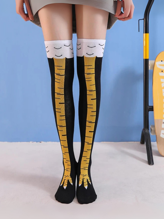 Chaussettes à pattes de poulet