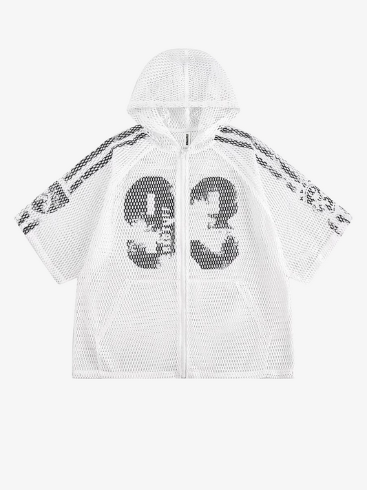 Sweat à capuche découpé