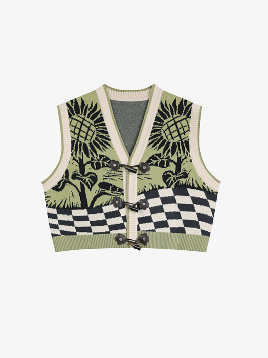 Gilet vintage féerique