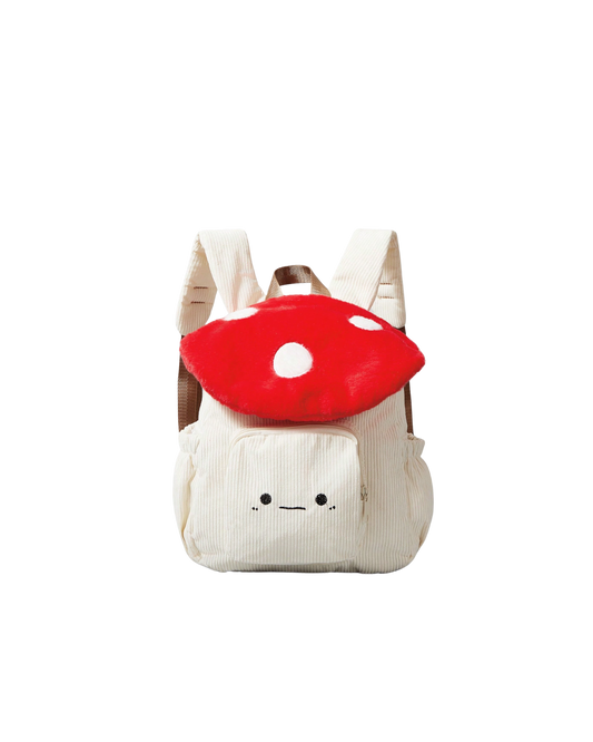 Sac à dos en peluche champignon