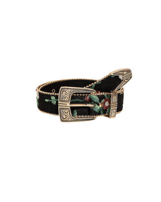 Ceinture florale rétro