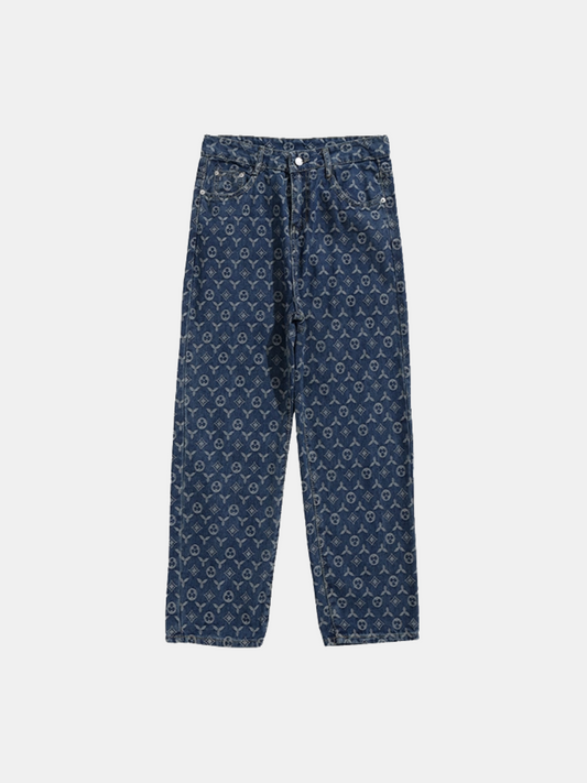 Jean en denim coupe ample