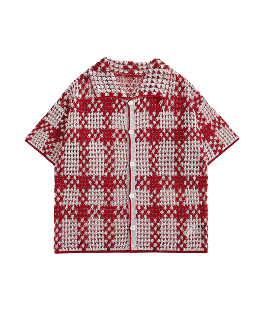 Chemise surdimensionnée en tricot