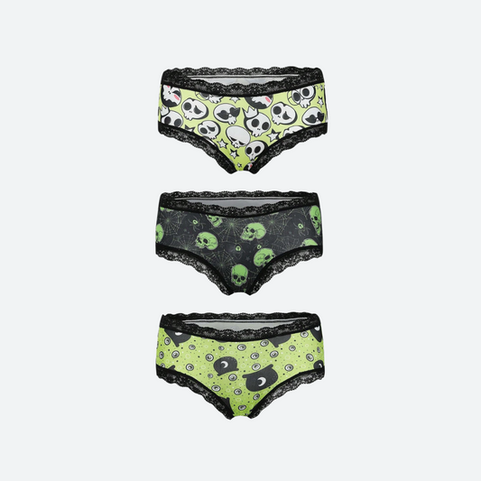 Ensemble culotte crâne et lune