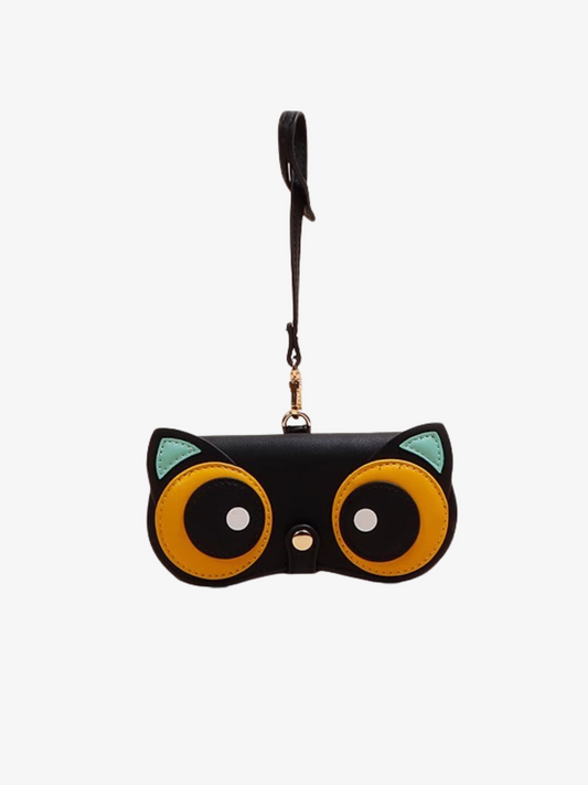 Étui à lunettes hibou