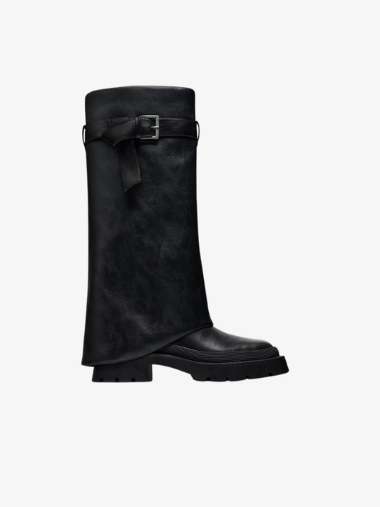 Knee-length Knights Boots