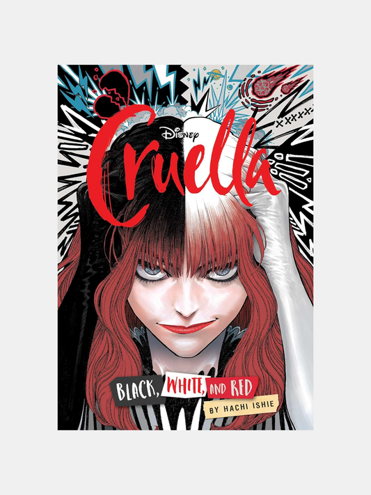 Cruella Noir, Blanc et Rouge Broché