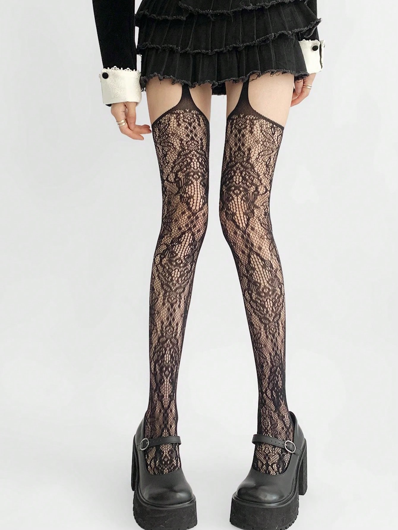 Jacquard Pantyhose.