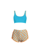 Rashguard Retro Beach Set