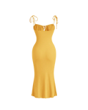 Ruffle Bust Dress
