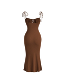 Ruffle Bust Dress