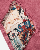 Patchwork Wide Leg Jeans