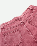 Patchwork Wide Leg Jeans