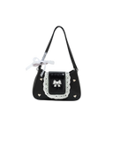 Lace Heart Bow Bag