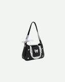 Lace Heart Bow Bag