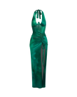 Emerald Backless Dress