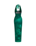 Emerald Backless Dress