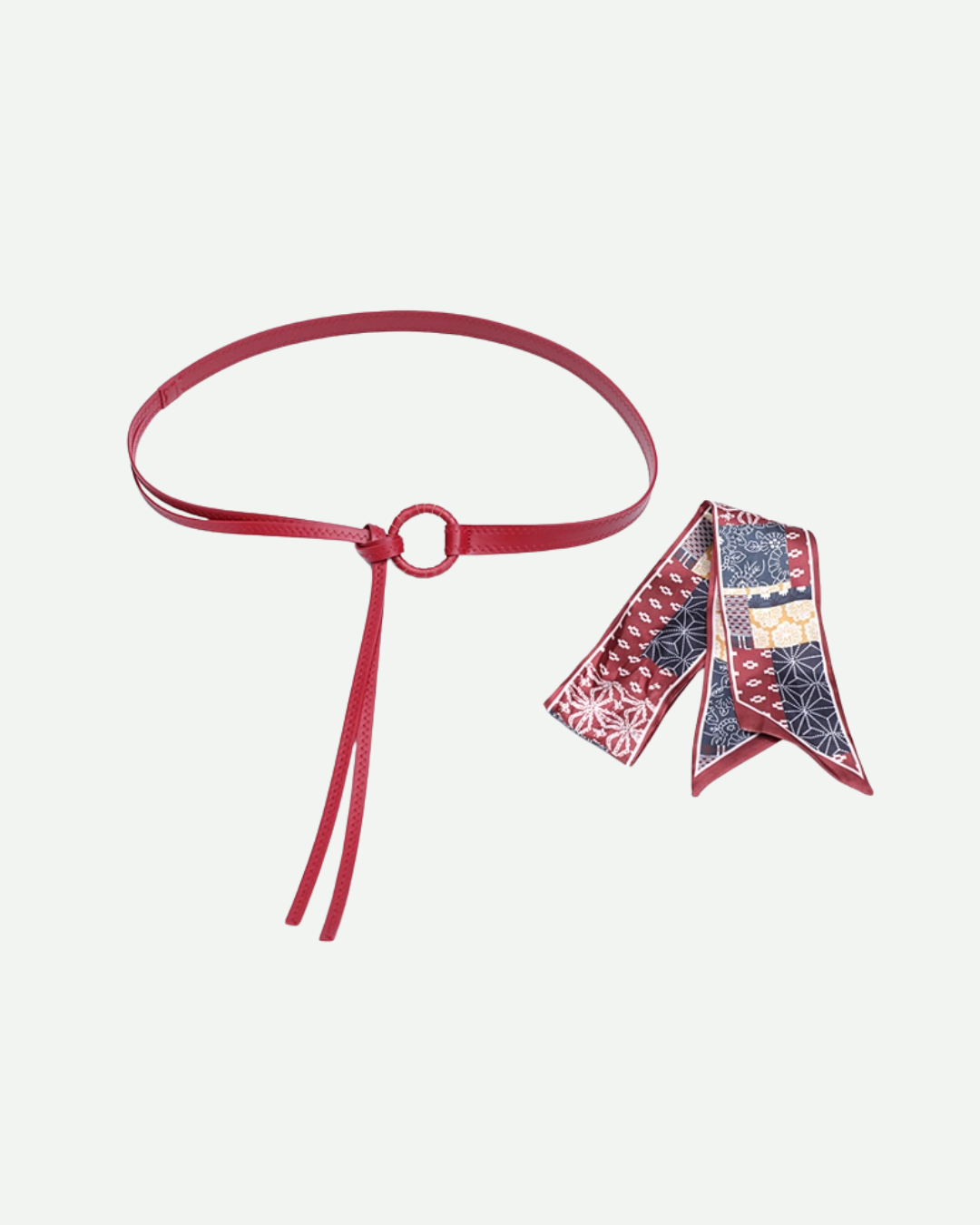 Silk Scarf Belt