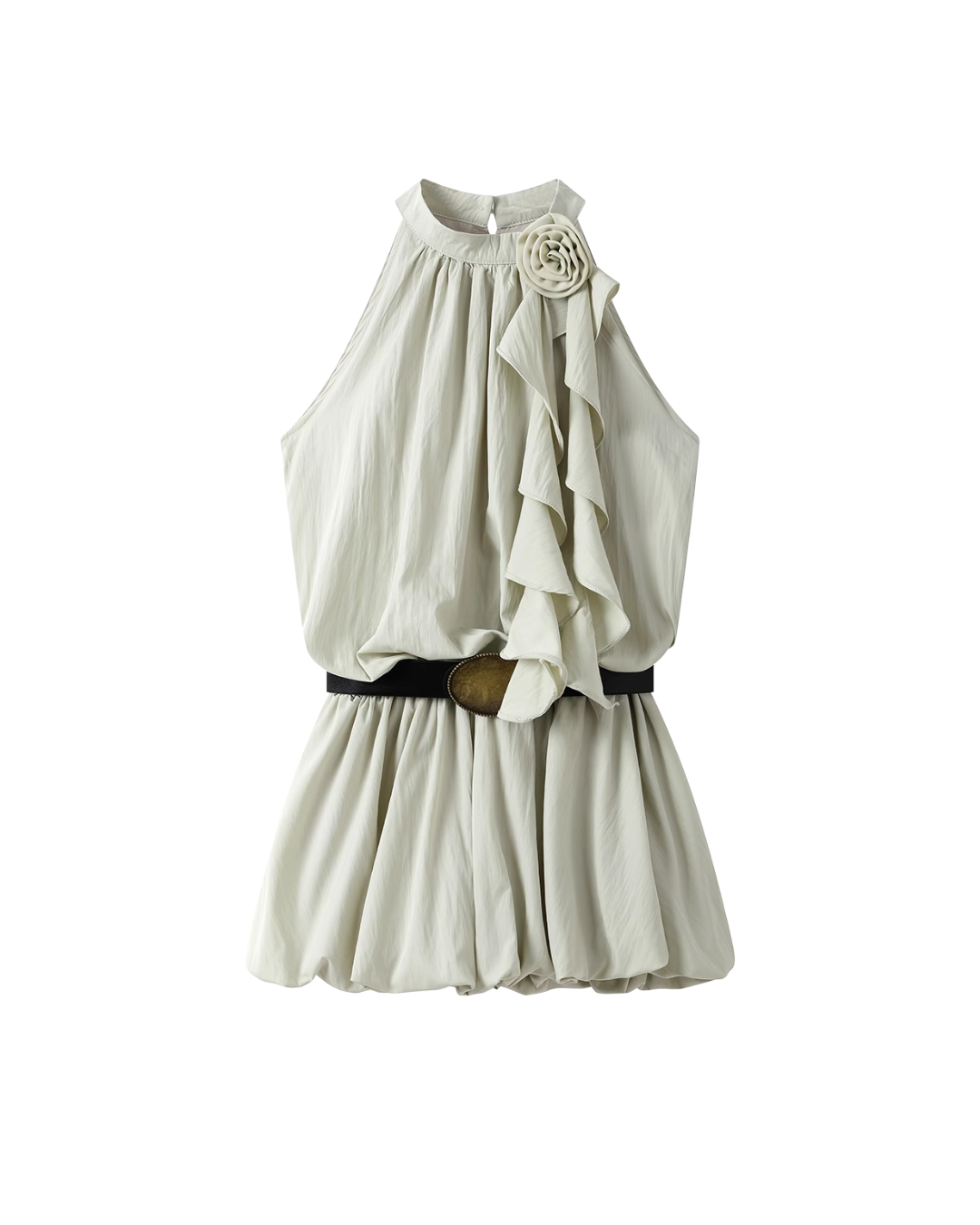 Goddess Belted Dress
