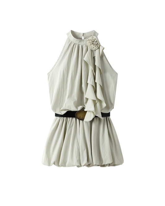 Goddess Belted Dress