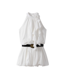 Goddess Belted Dress