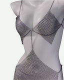 Crystal Mesh Dress