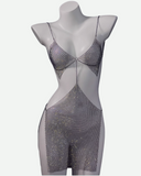 Crystal Mesh Dress
