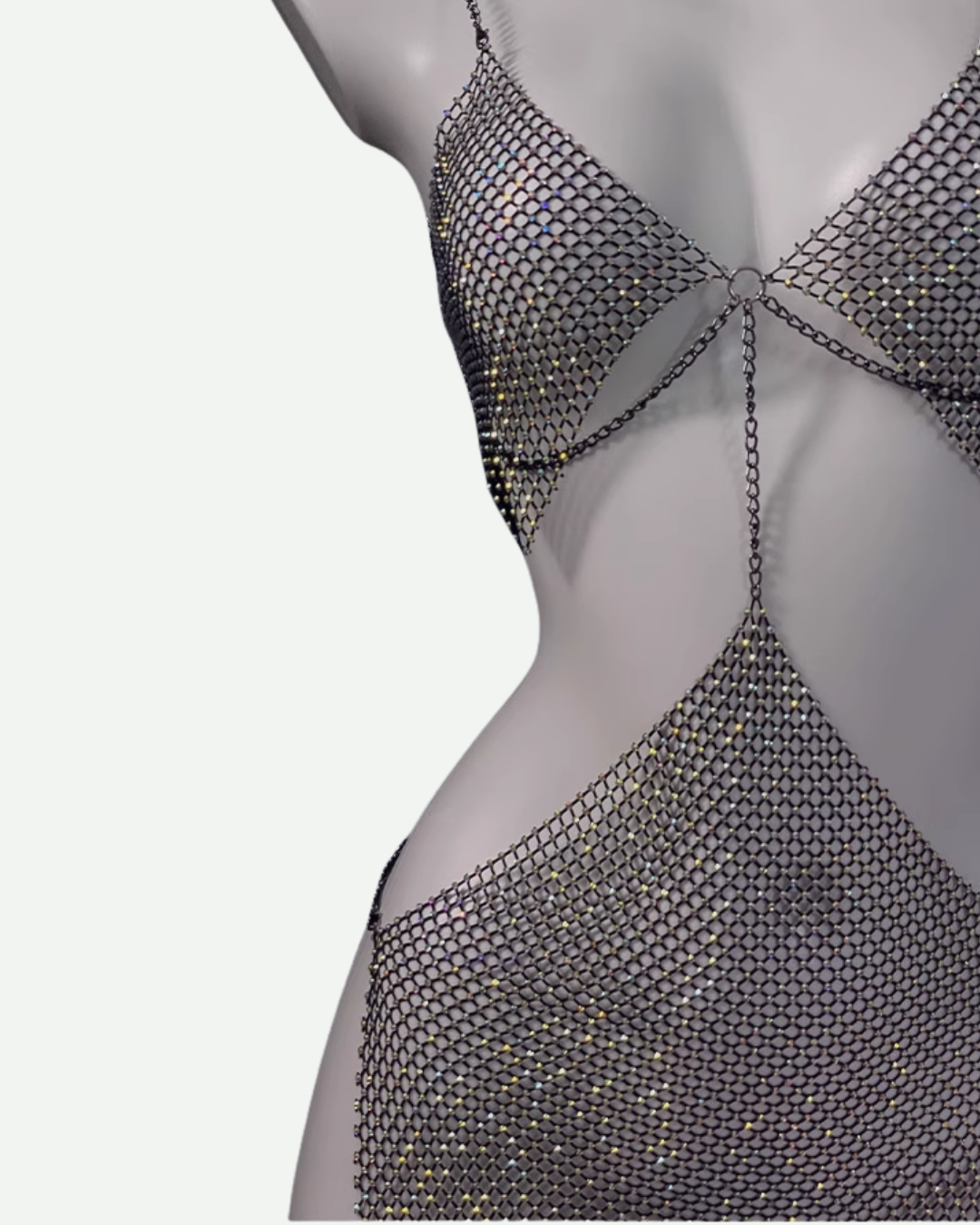Crystal Mesh Dress