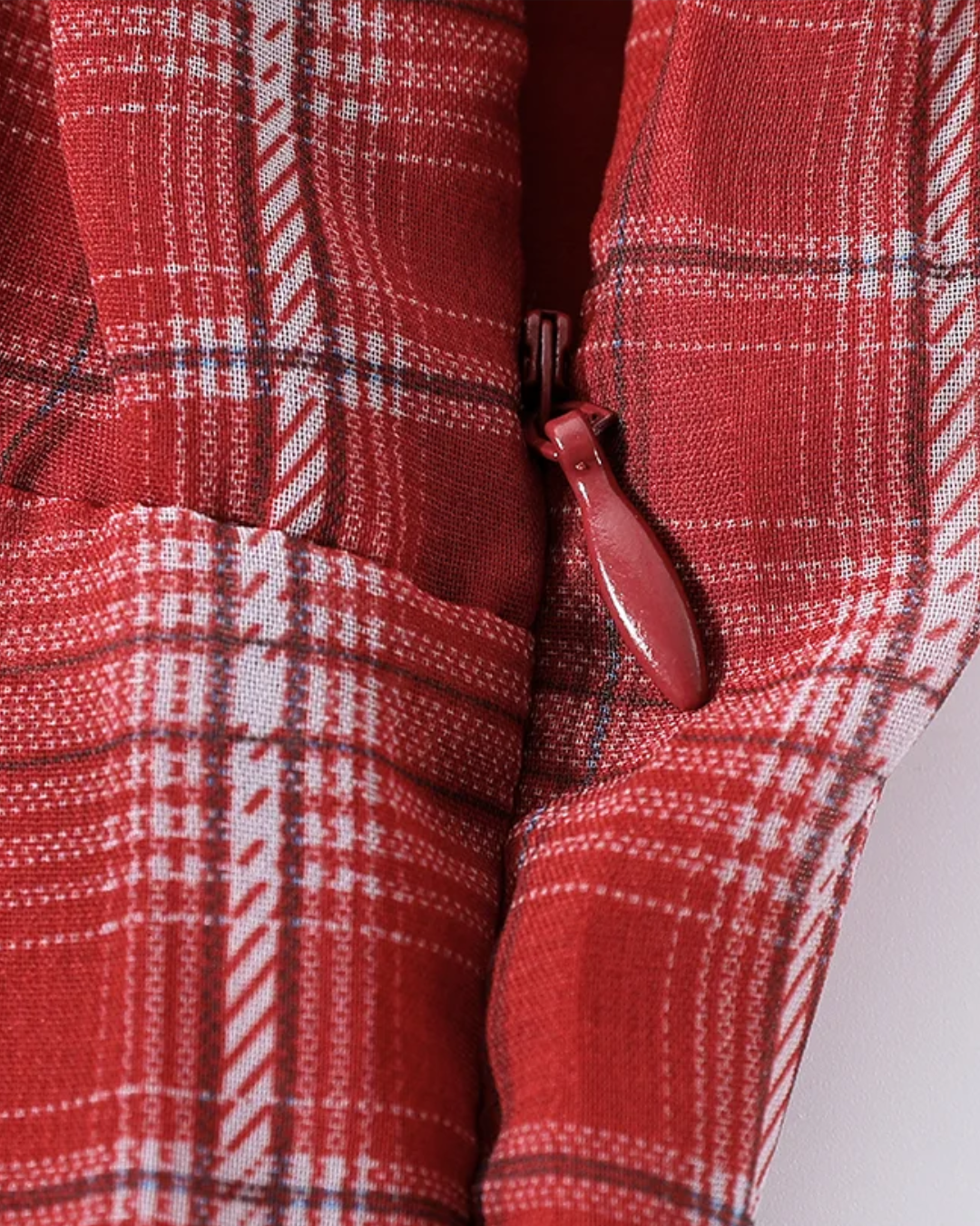 Cowgirl Red Check Dress