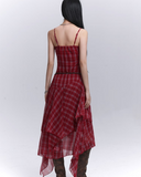 Cowgirl Red Check Dress