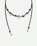 Cat Charm Choker Necklace