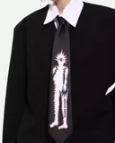 Death Drive Graphic Necktie