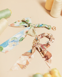 Bunny & Floral Twilly Scarf
