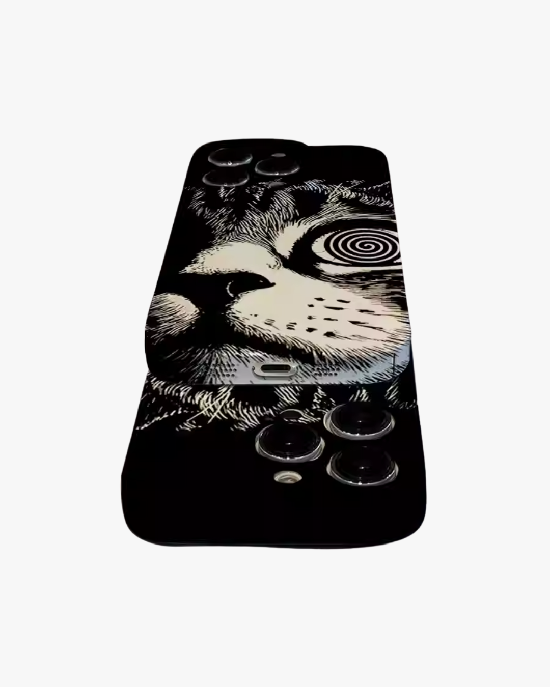 Hypnotic Cat iPhone Case