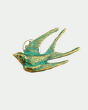 Swallow Brooch