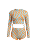 Rashguard Retro Beach Set