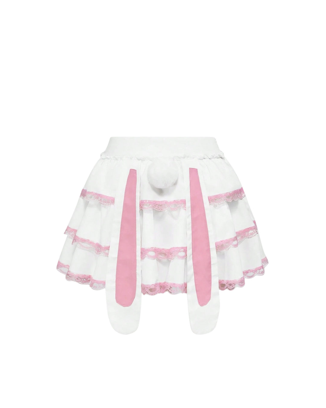 Bunny Ruffle Mini Skirt