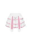 Bunny Ruffle Mini Skirt