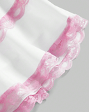 Bunny Ruffle Mini Skirt